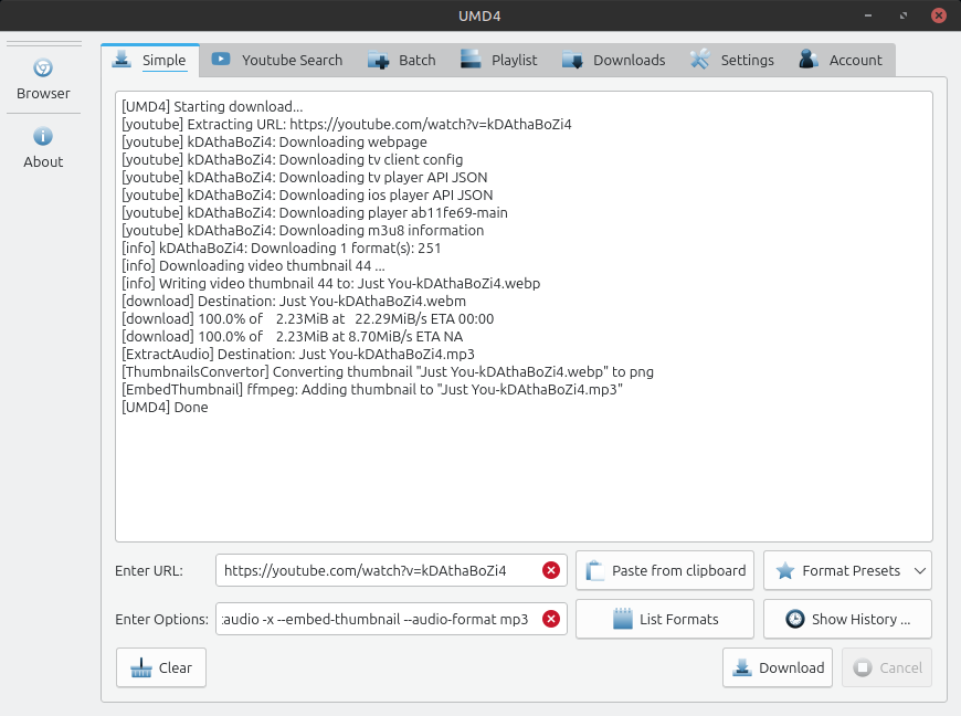Ultimate media downloader 5.6 - Descargar audio y video online para Linux, compatible con más de 1450 sitios web Ultimate media downloader 5.6 - Descargar audio y video online para Linux, compatible con más de 1450 sitios web
