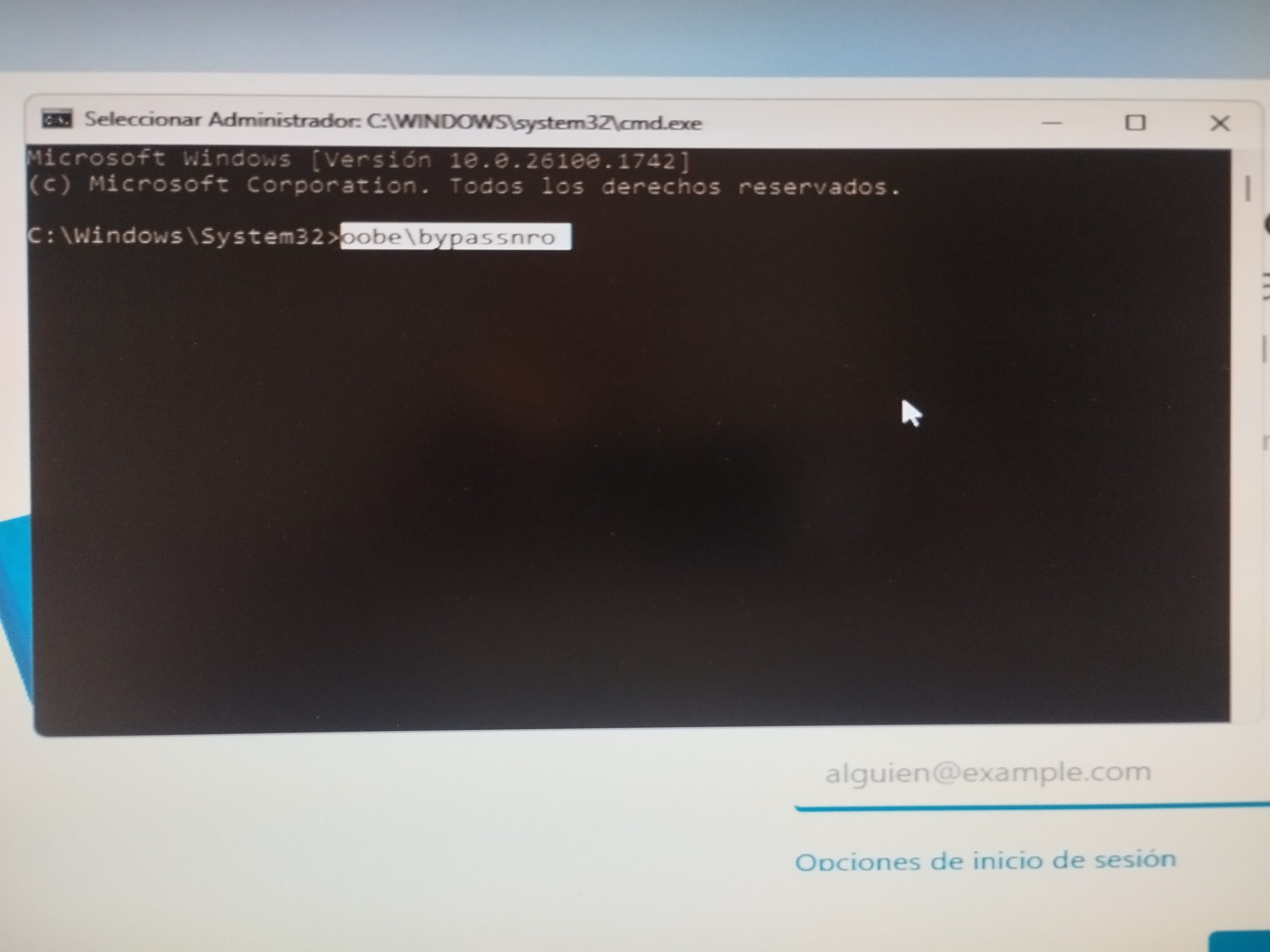 Cómo instalar Windows 11 sin cuenta Microsoft usando BypassNRO
